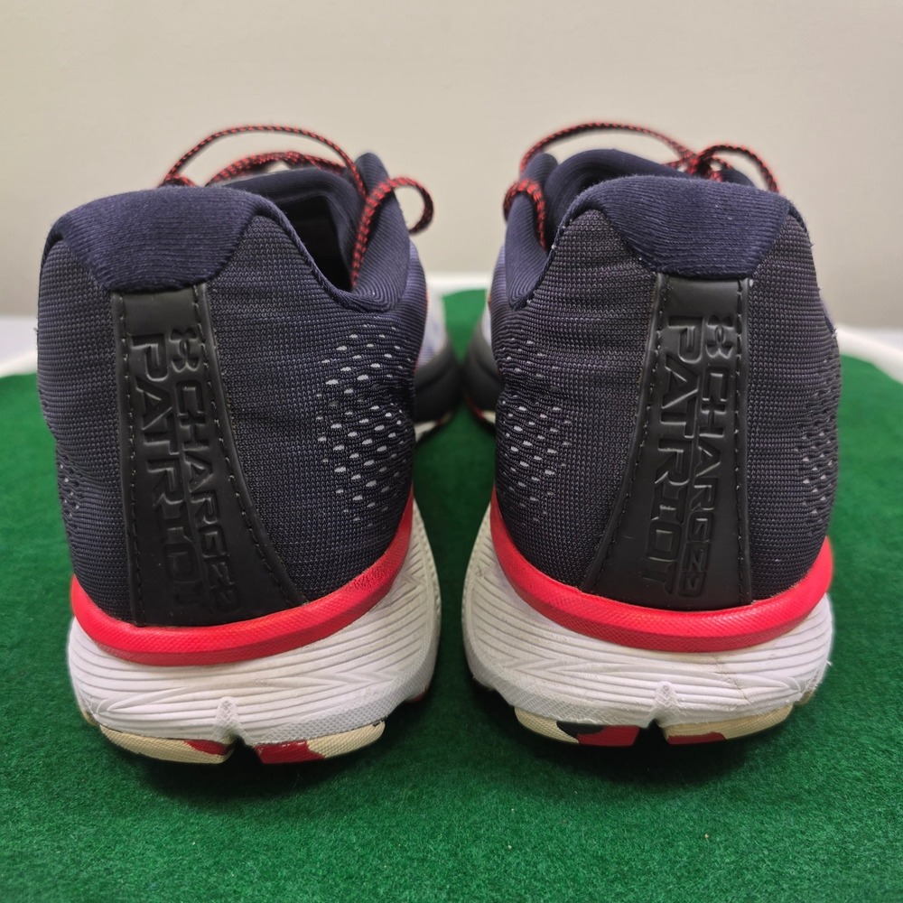 Under Armour Charged Patriot Running Shoes Mens 12 Navy Grey Red‎ 3021018-105 - Picture 5 of 11